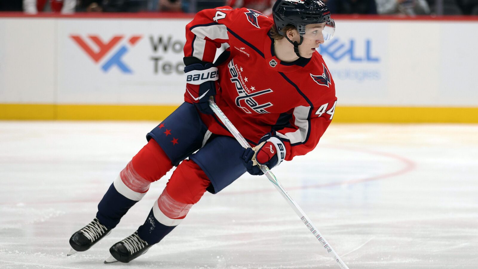Cole Hutson shines in NHL debut for Capitals