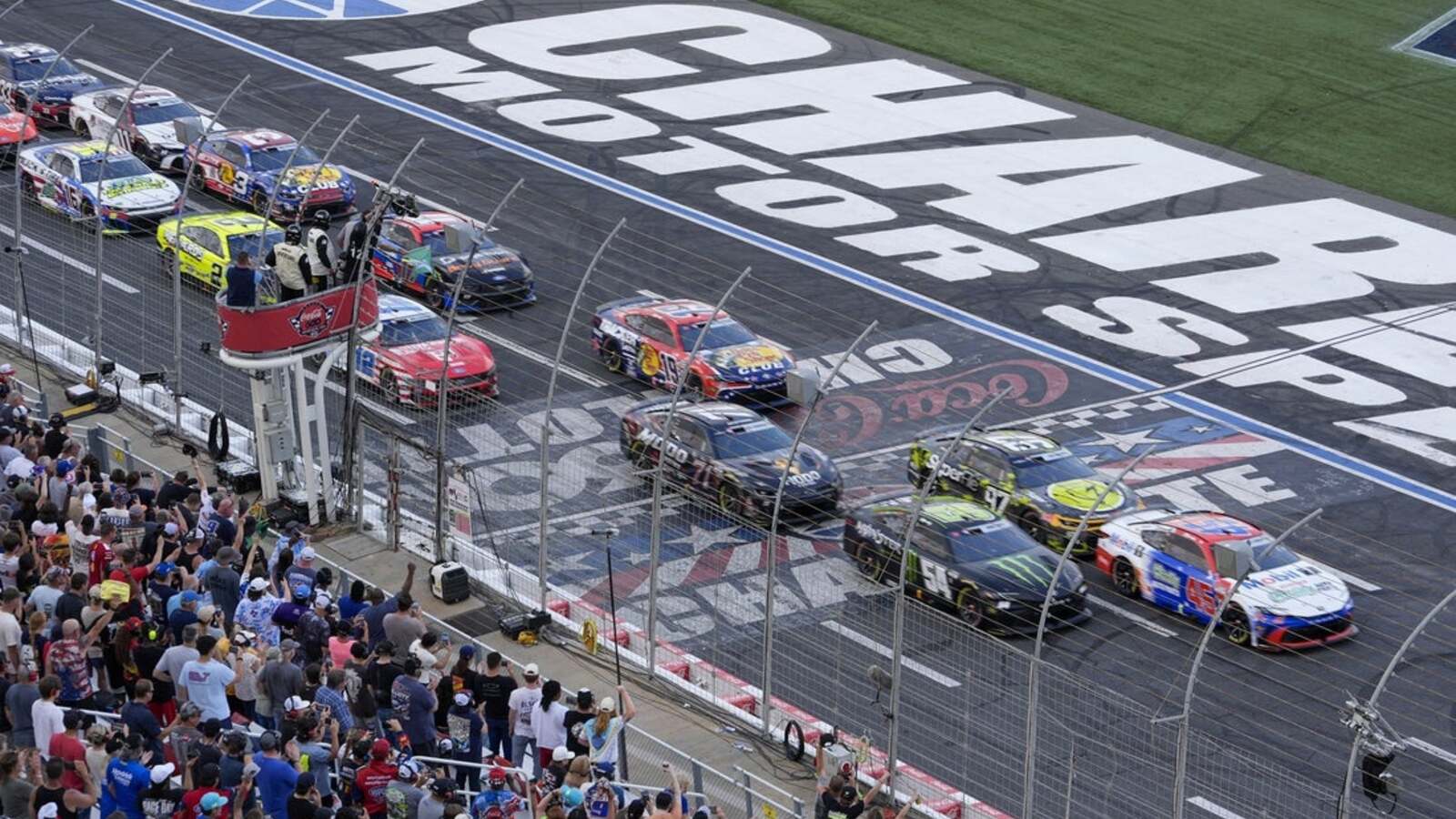 NASCAR bans woman accused of assault with golf cart