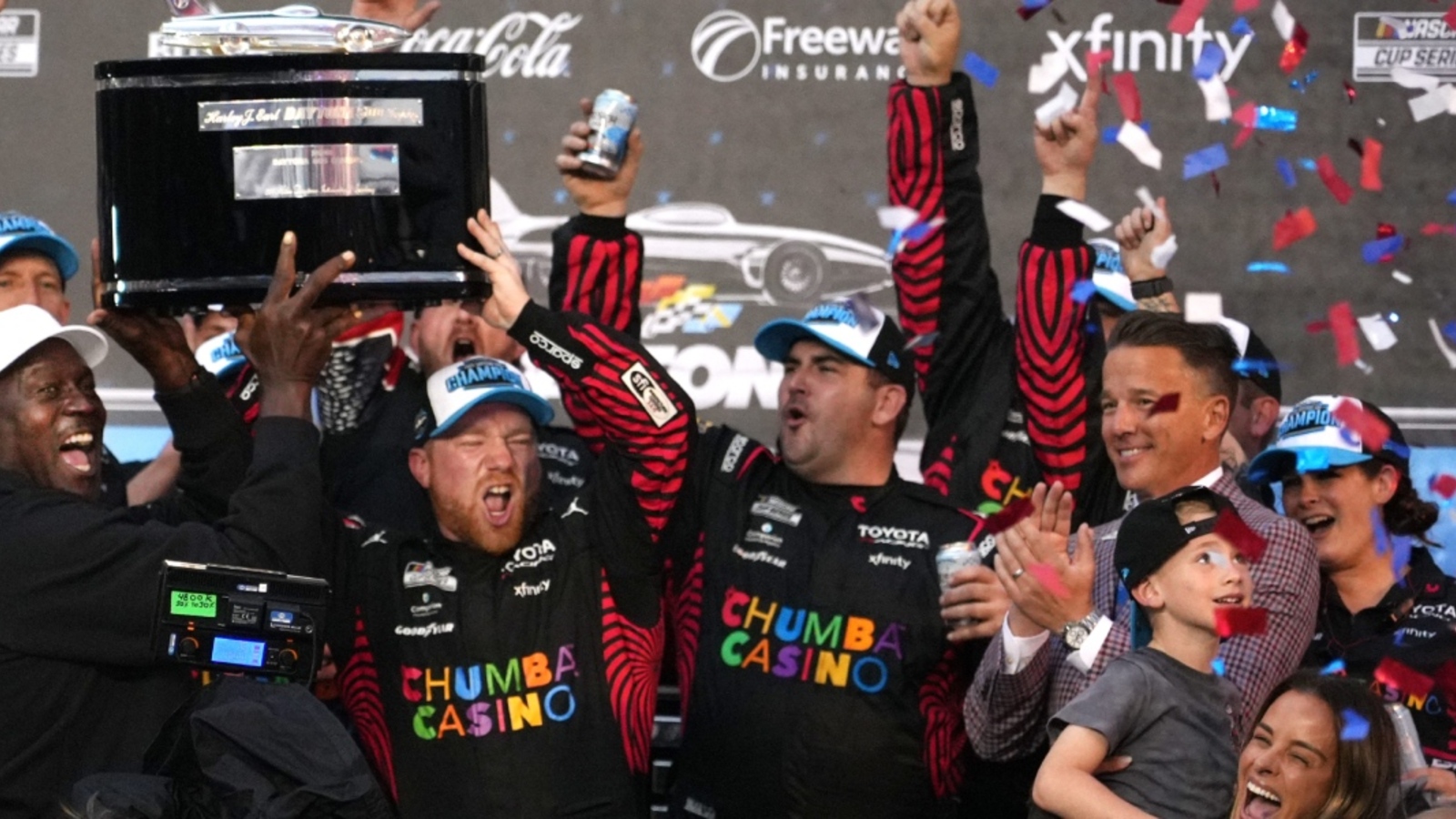 Tyler Reddick opens up on emotional Daytona 500 win after son Rookie’s health scare