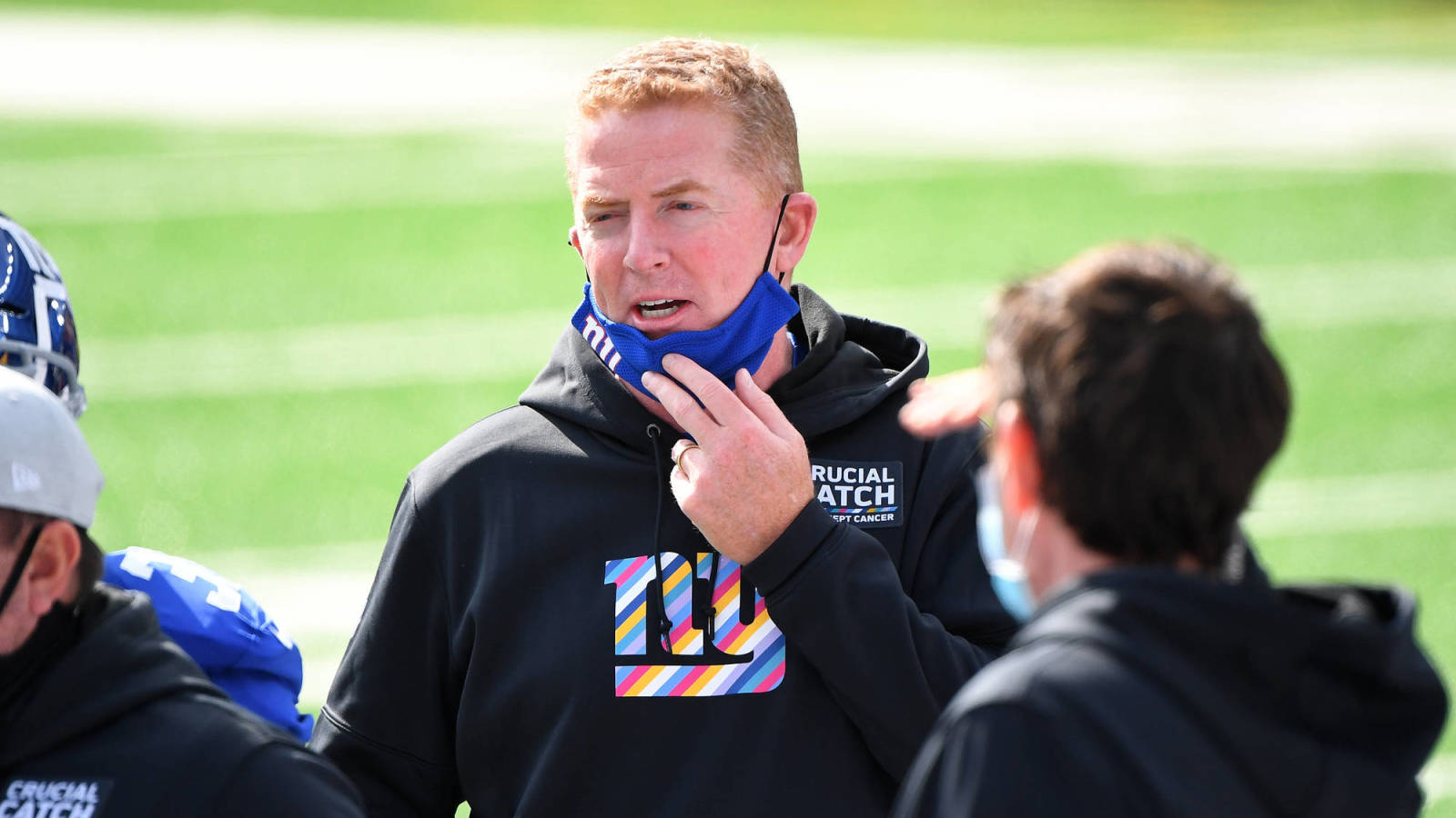 Giants OC Jason Garrett tests positive for COVID-19, TE coach Freddie Kitchens will call plays vs. Browns