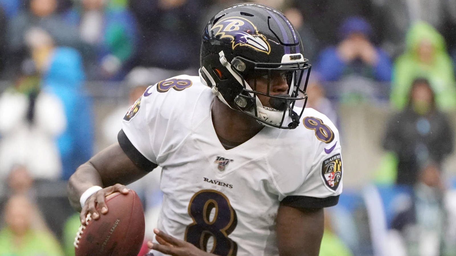 Watch Lamar Jackson Dances Into End Zone On Too Easy Td Against Patriots Yardbarker