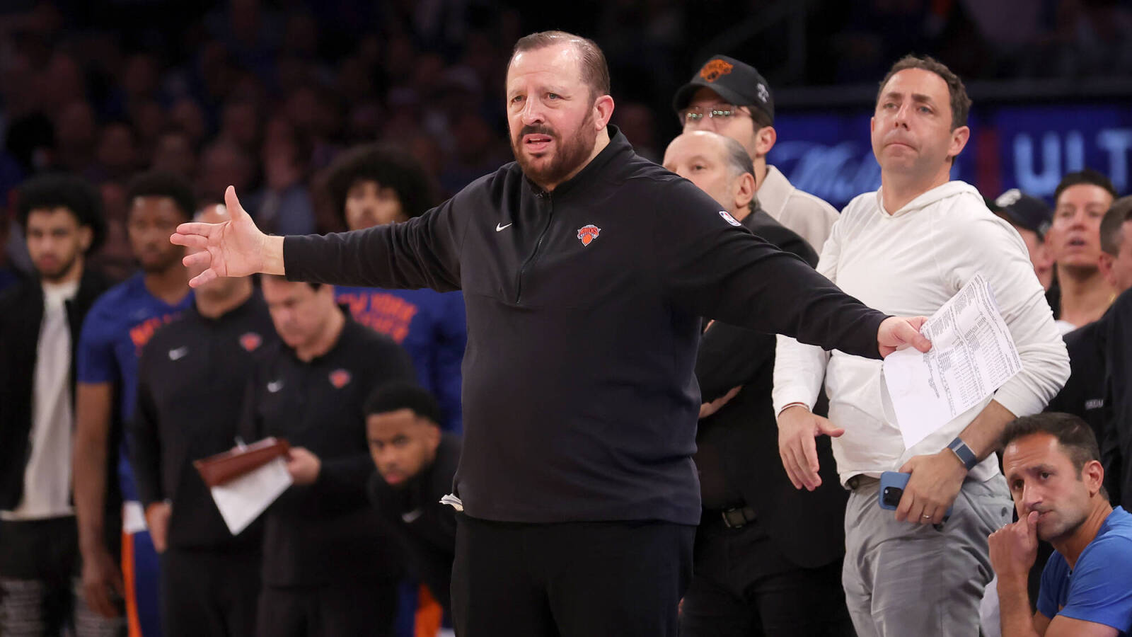 Knicks star offers passionate defense of HC Tom Thibodeau after Game 7 loss