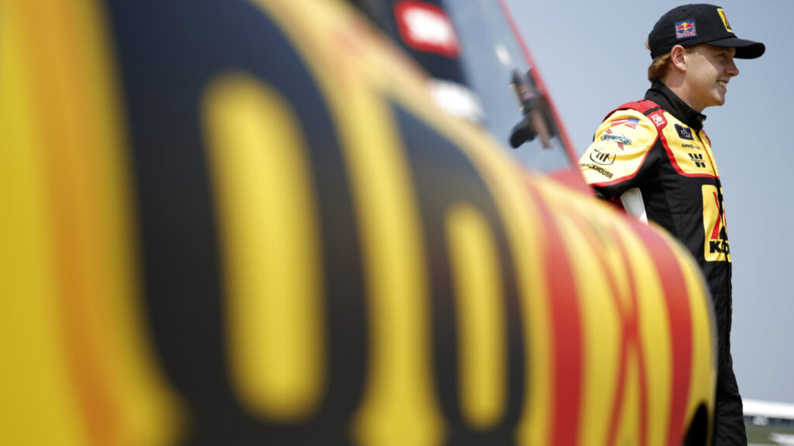 Sam Mayer Takes Advantage Late, Scores Xfinity Series Win at Iowa