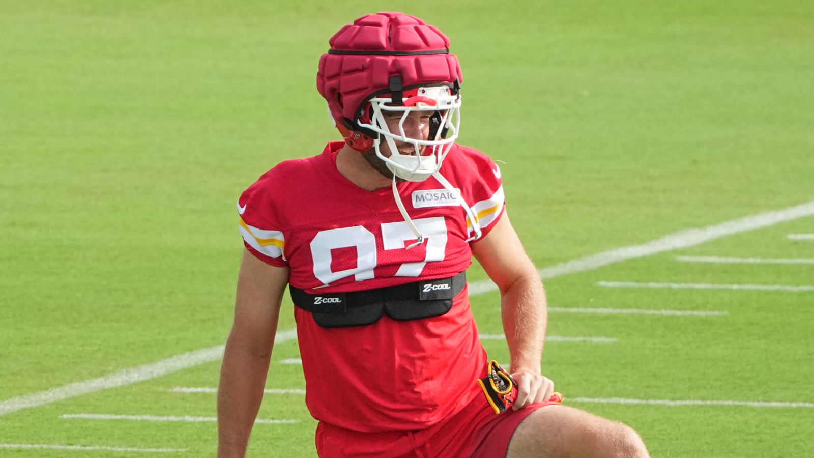 Chiefs star is feeling 'soreness' in training camp