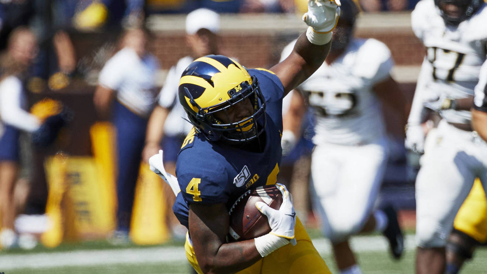 Watch Nico Collins Goes 48 Yards As Michigan Scores On Second Play Of Game Yardbarker
