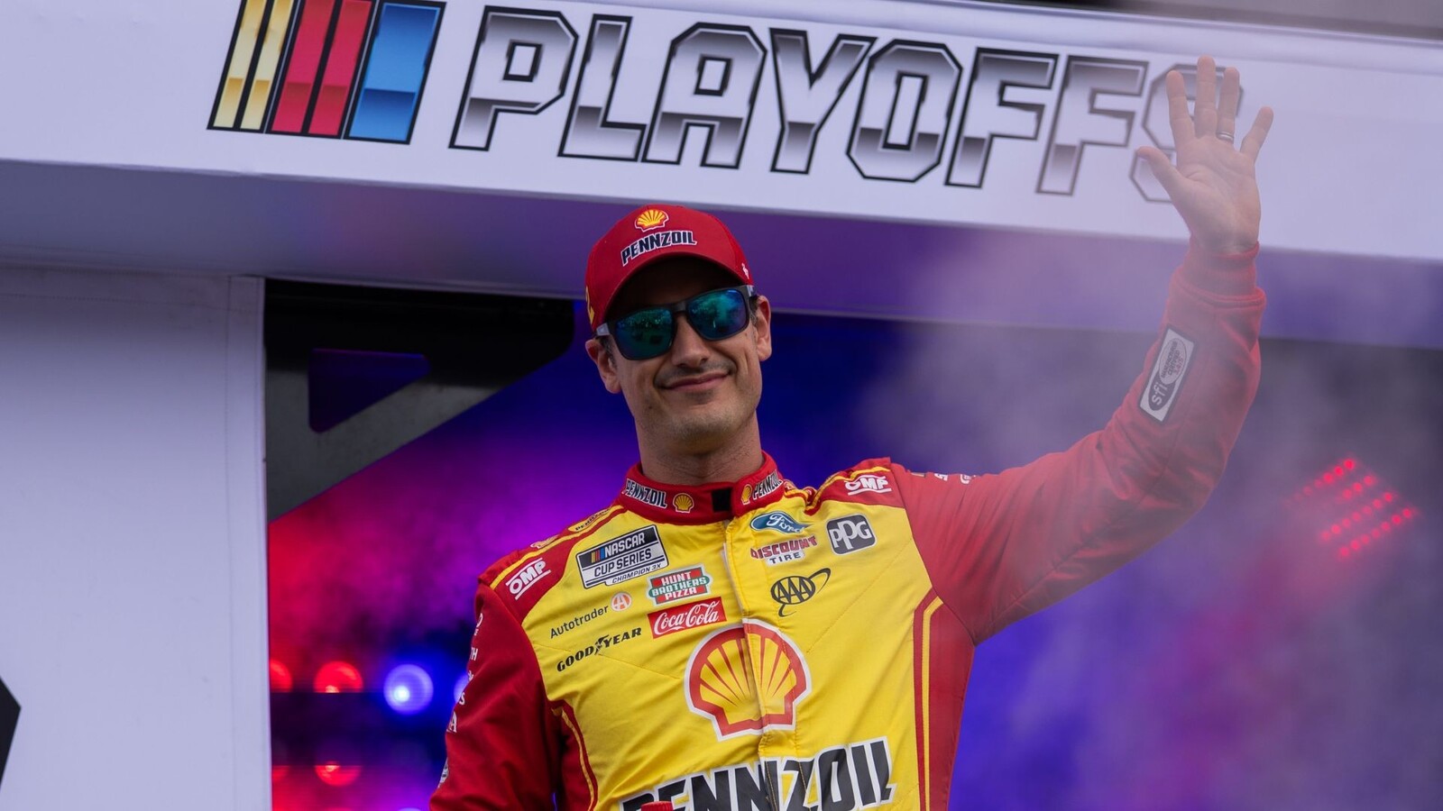 After Second Huge Favor by Denny Hamlin, Joey Logano Jokes About Christmas Gifts for JGR Driver