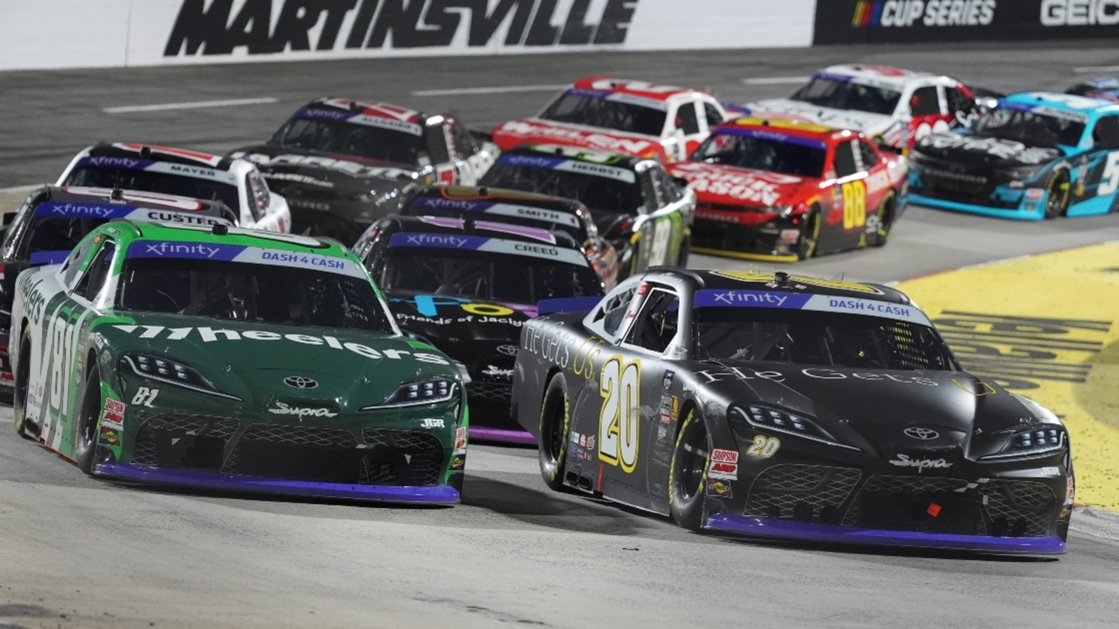 Sam Mayer on final restart at Martinsville: Got one ‘stolen from me’