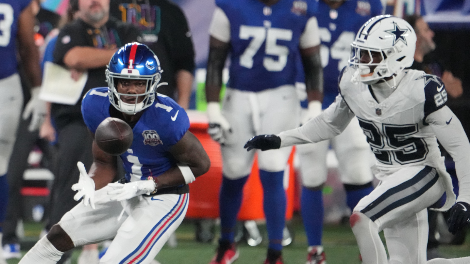 Watch: Giants rookie pulls sick ankle-breaker on Cowboys defender