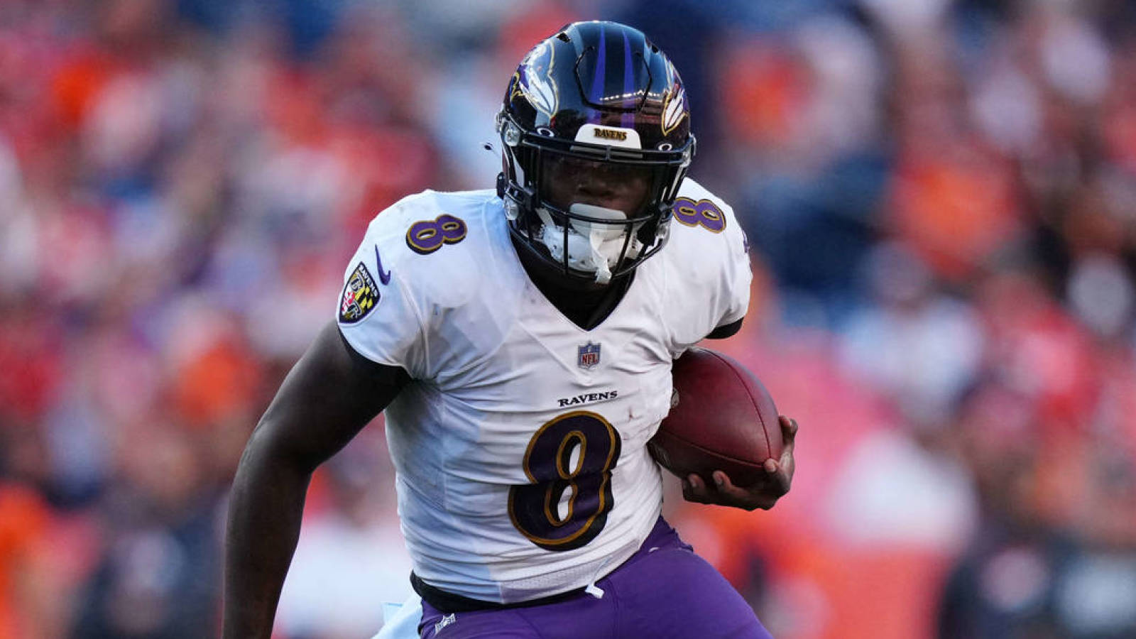 Ravens set rushing record in final seconds of Sunday's game