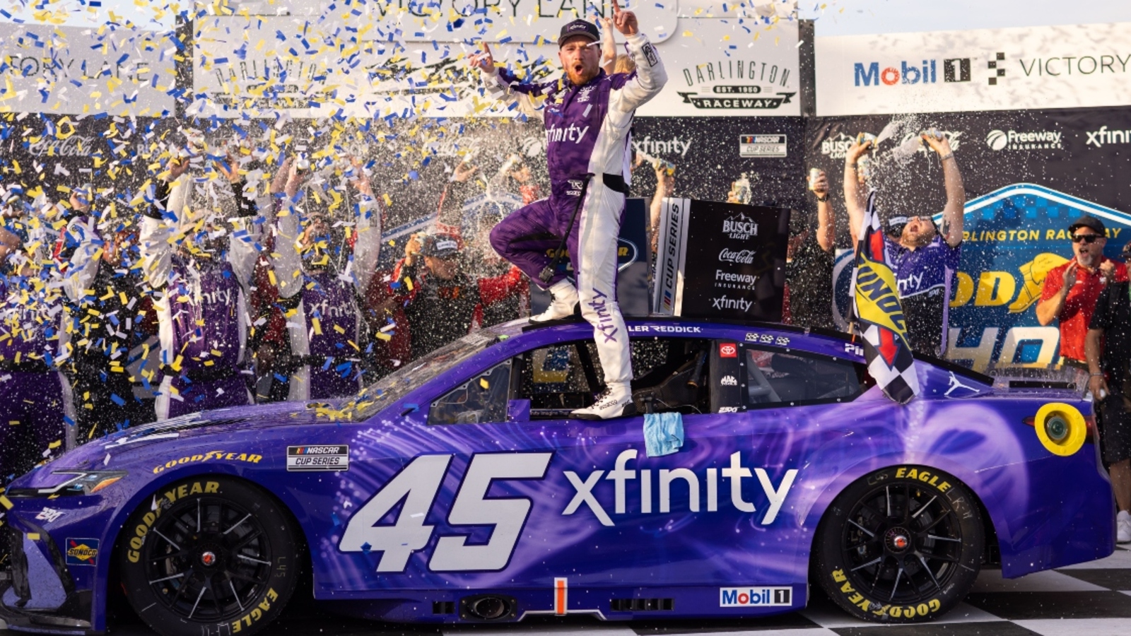 Denny Hamlin on 23XI moving into NASCAR Big 3 neighborhood: ‘Roof is soon to follow’