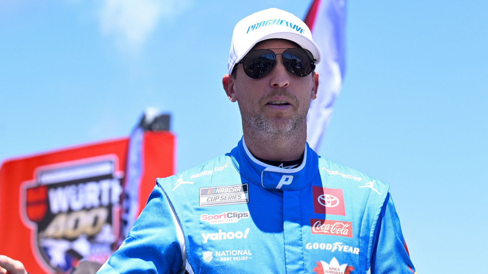 Denny Hamlin suffers vicious crash in Brickyard 400 qualifying