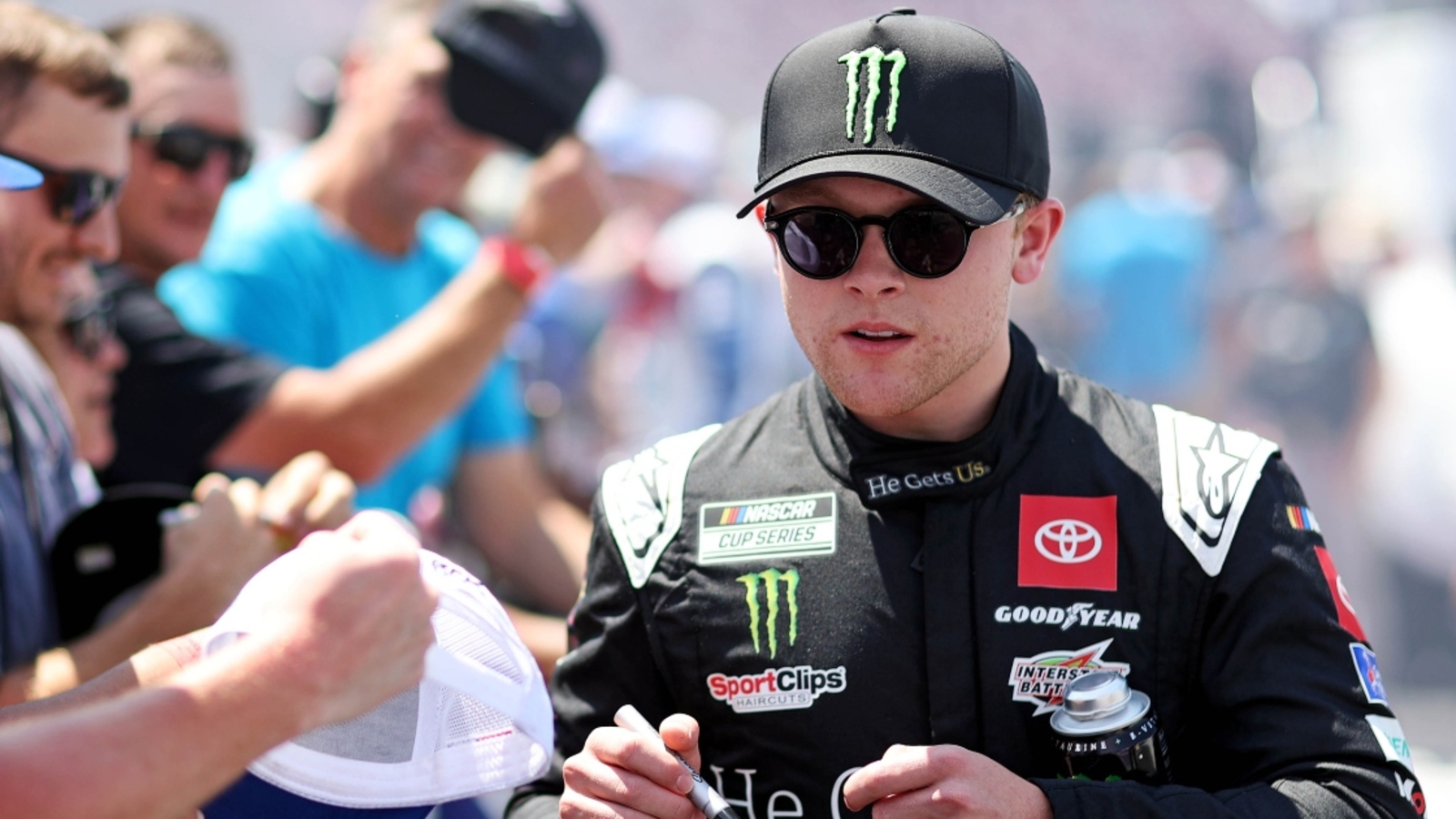 Ty Gibbs reacts to surprise crew chief change at Joe Gibbs Racing with Denny Hamlin