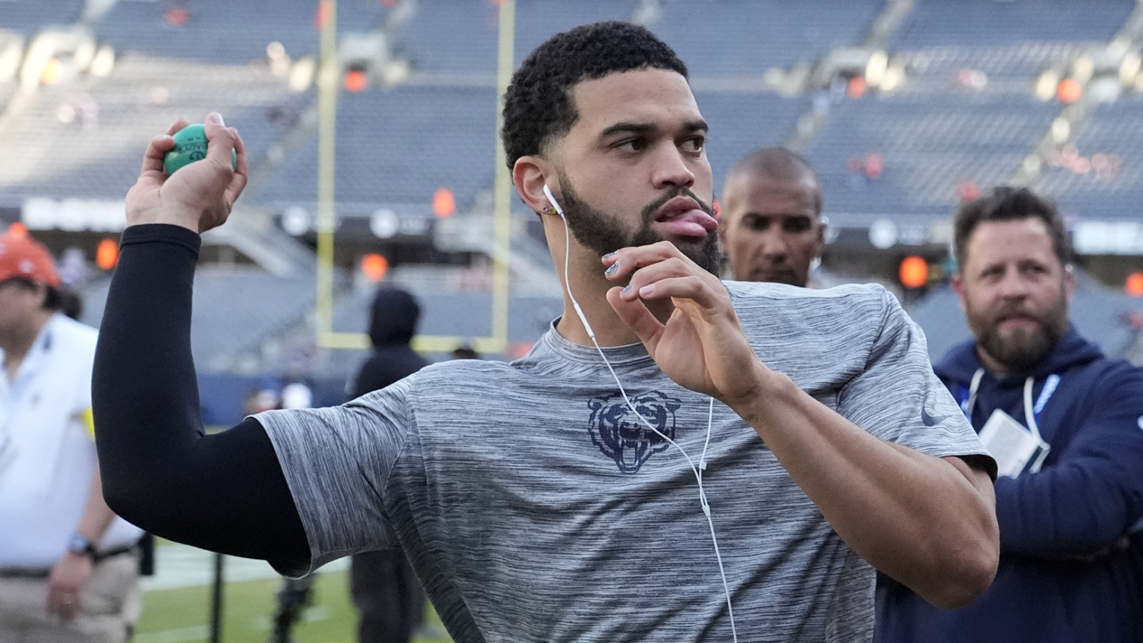 Bears QB Caleb Williams has same nail technician as WNBA star?