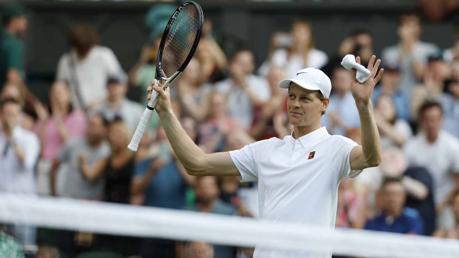 (In Images) Grigor Dimitrov Collapses on Court Before Forced to Retire from his Wimbledon Fourth Round Against Jannik Sinner