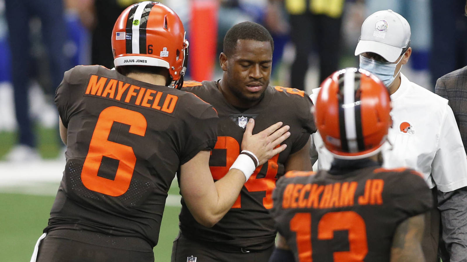 nick chubb pro bowl jersey