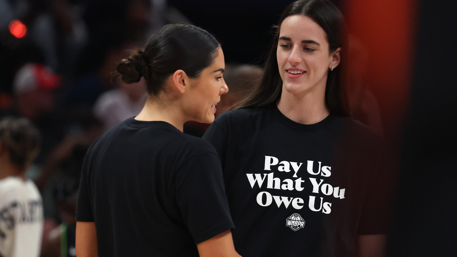 Report sheds new light on shot Kelsey Plum took at Caitlin Clark