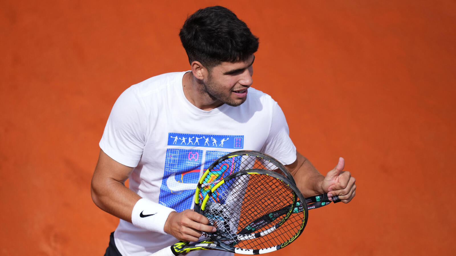 'I think I passed the test': Carlos Alcaraz feeling good and ready at Rome Open after opening win