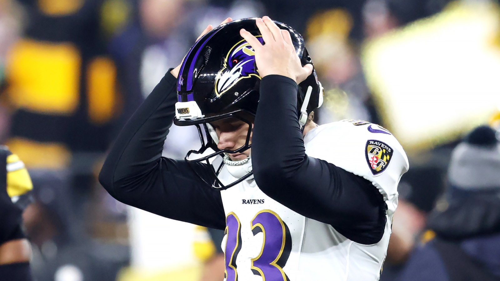 Ravens' Tyler Loop explains what went wrong on missed field goal in loss to Steelers