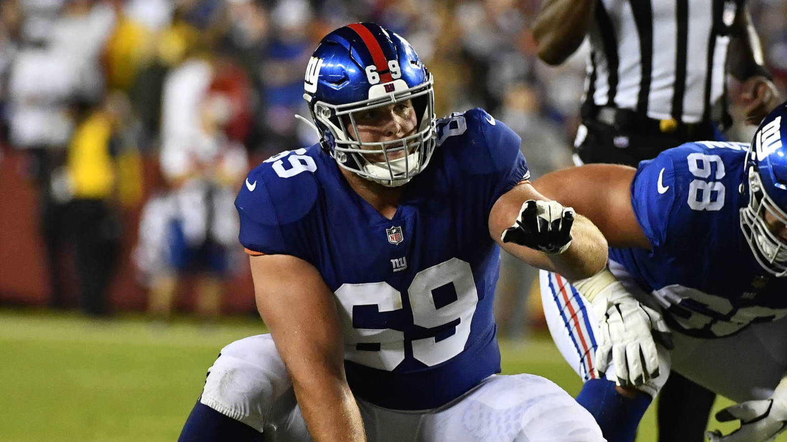 Giants center Billy Price away from team after wife's miscarriage
