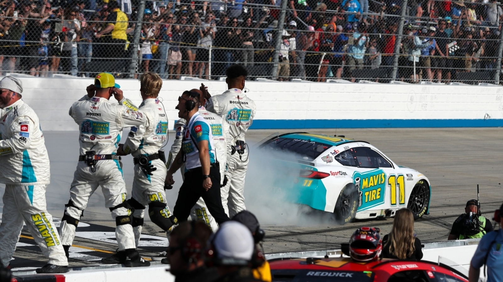 Kevin Harvick weighs in on pit road incident with Denny Hamlin, Kyle Larson, Alex Bowman