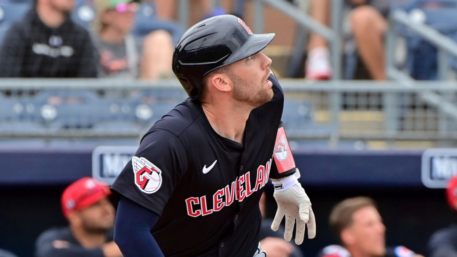 Guardians add top outfield prospect to wild-card roster
