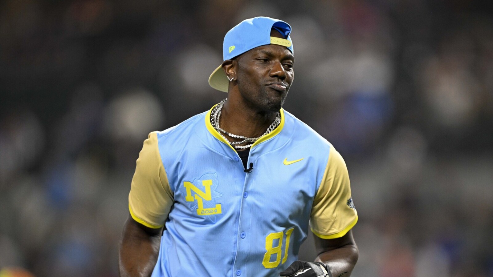Watch: Terrell Owens hits a home run in MLB Celebrity Game