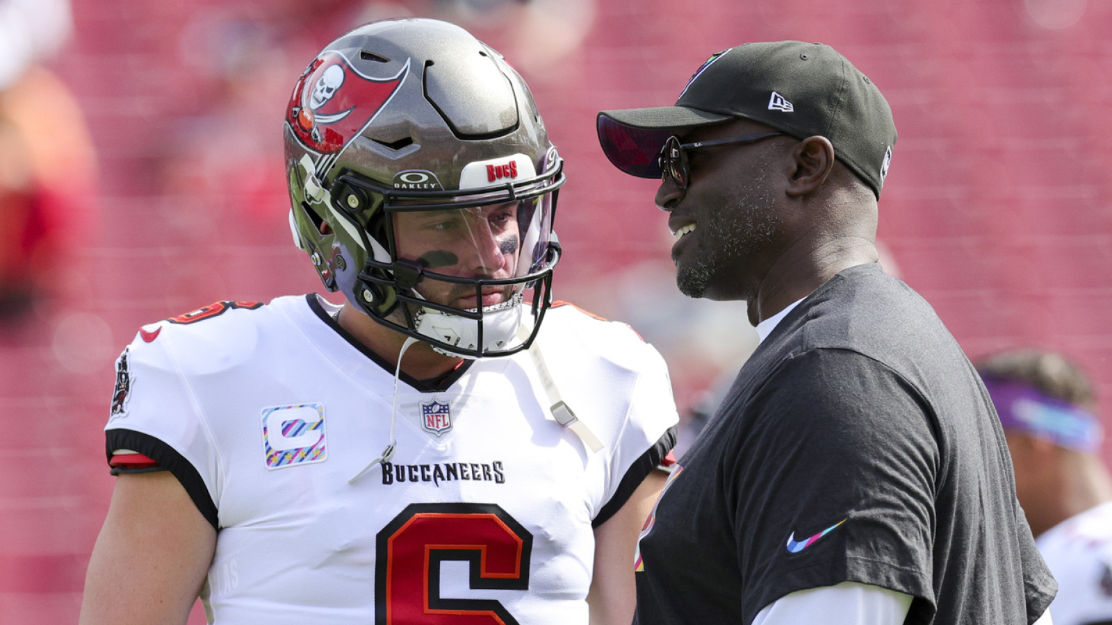 Buccaneers' Baker Mayfield responds to common criticism of HC Todd Bowles
