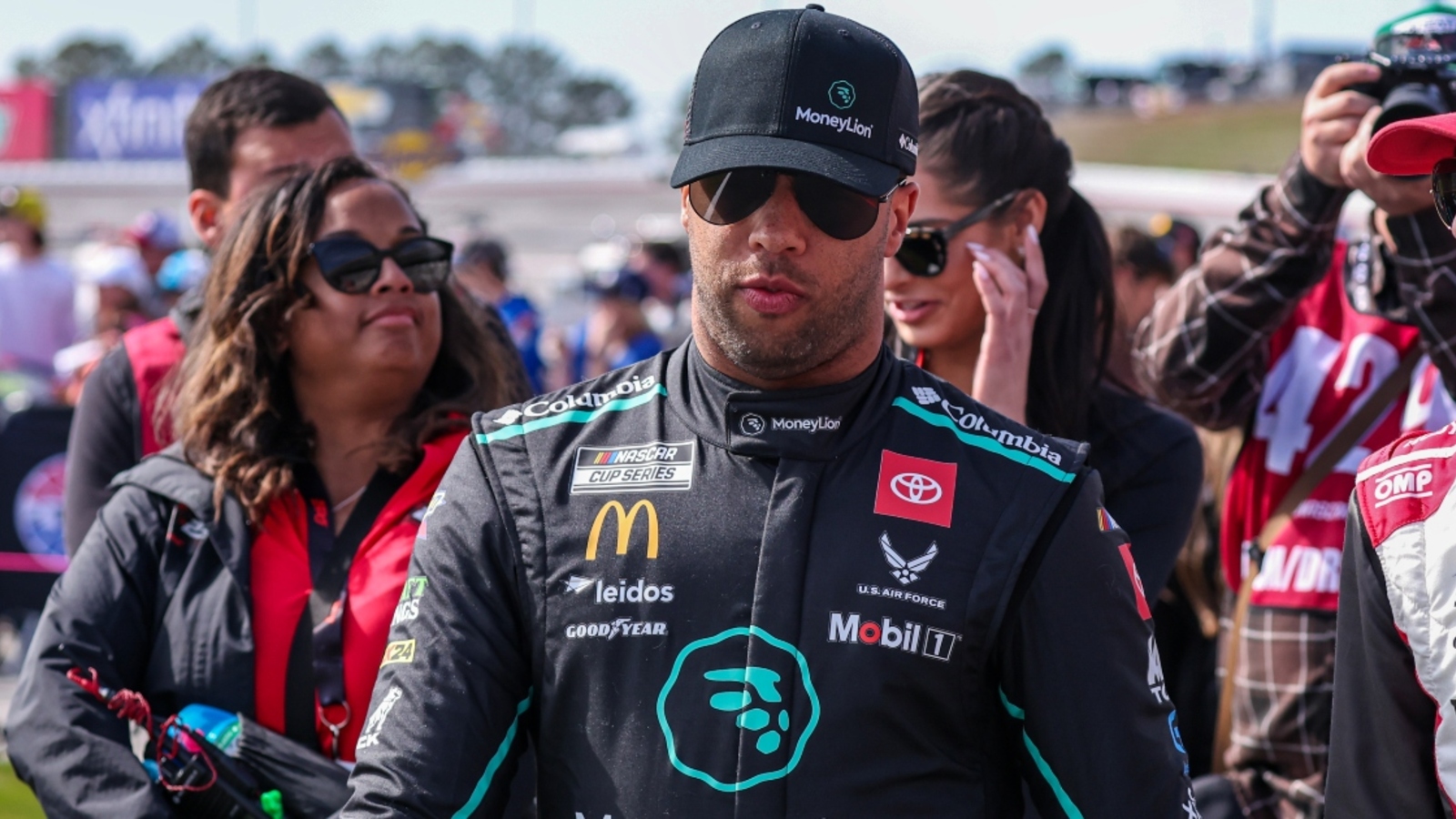 Bubba Wallace gives Rajah Caruth a shoutout during practice: ‘So proud of him’