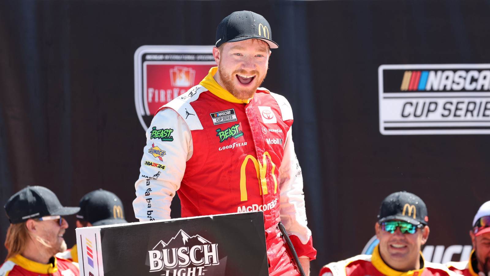 Reddick prevails amid double overtime shootouts for wild Cup victory at Michigan; assumes regular-season points lead