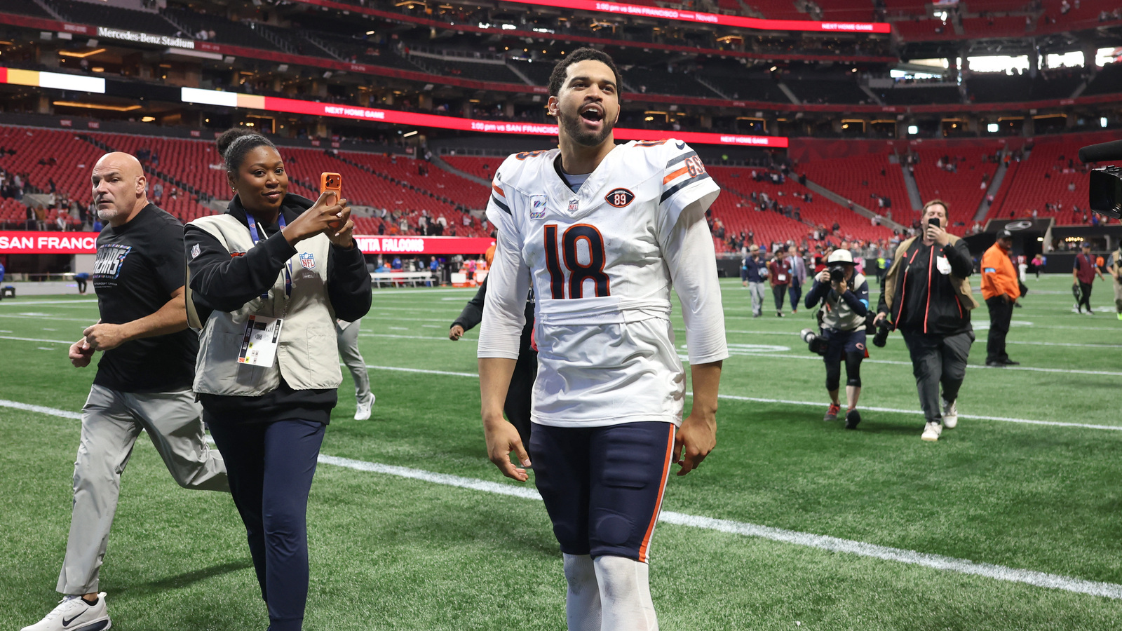 Bears Survive Falcons 31-23 Thanks to Caleb Williams, Kyler Gordon