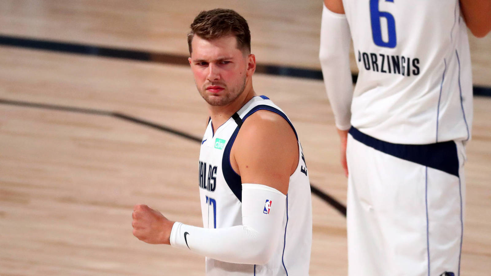 Luka Doncic's mother reacts to son's amazing Game 2 ...