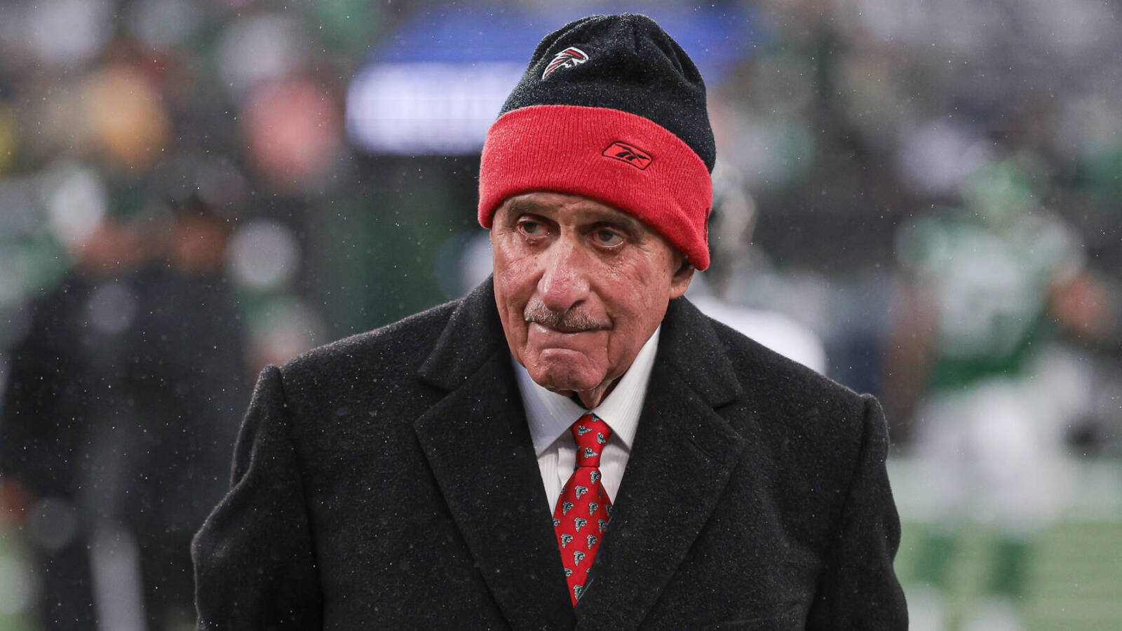 Falcons’ Arthur Blank discusses decision on Lamar Jackson