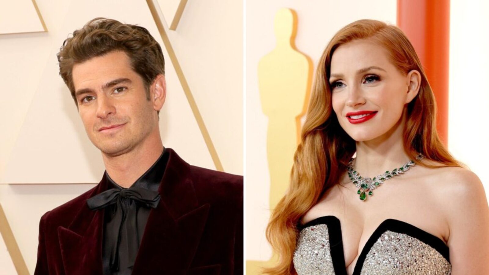 Andrew Garfield Says Jessica Chastain Rescheduled ‘Tammy Faye’ Filming
