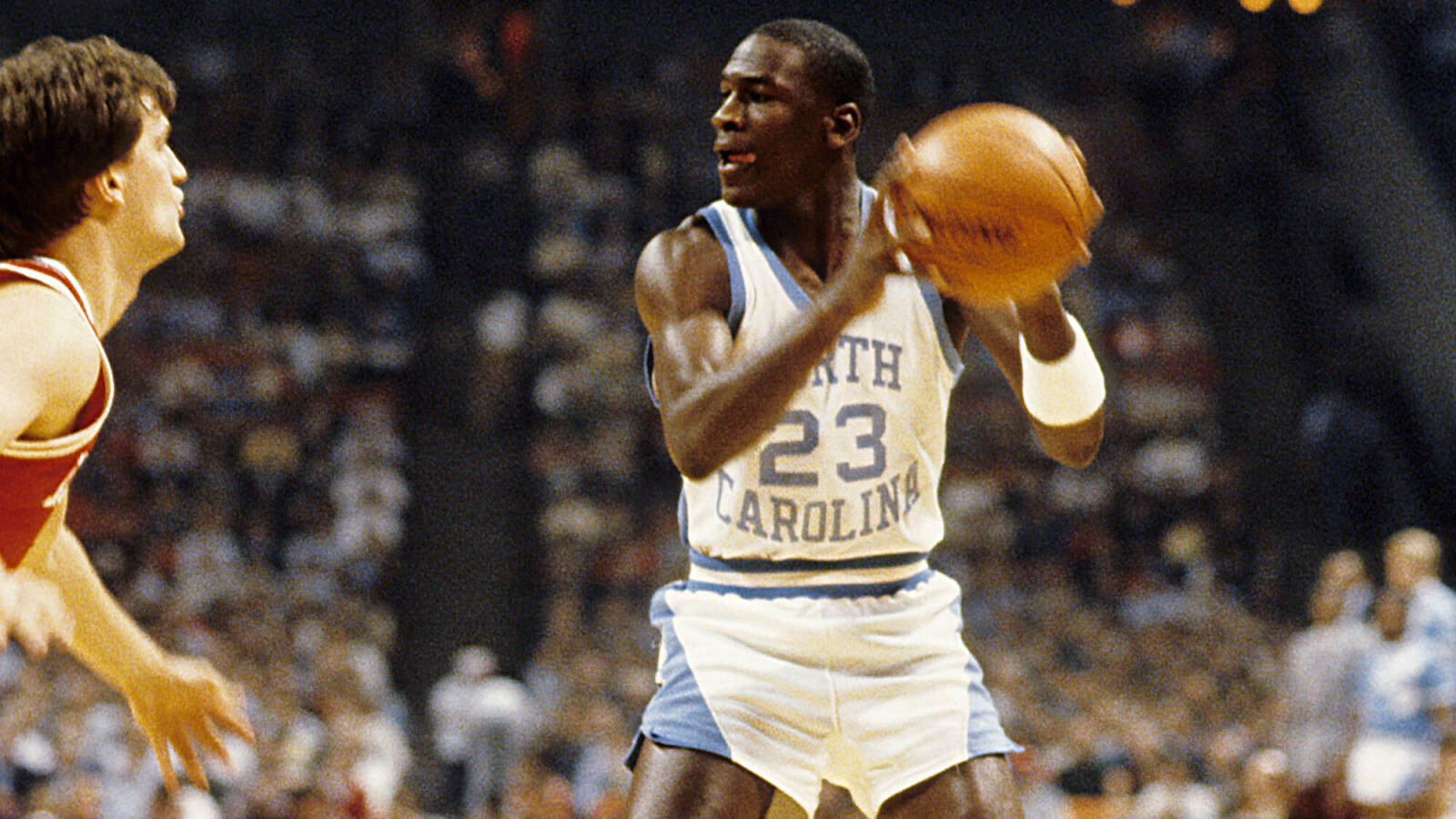 Michael Jordan North Carolina Tar Heels 1983-84 Authentic Warm Up