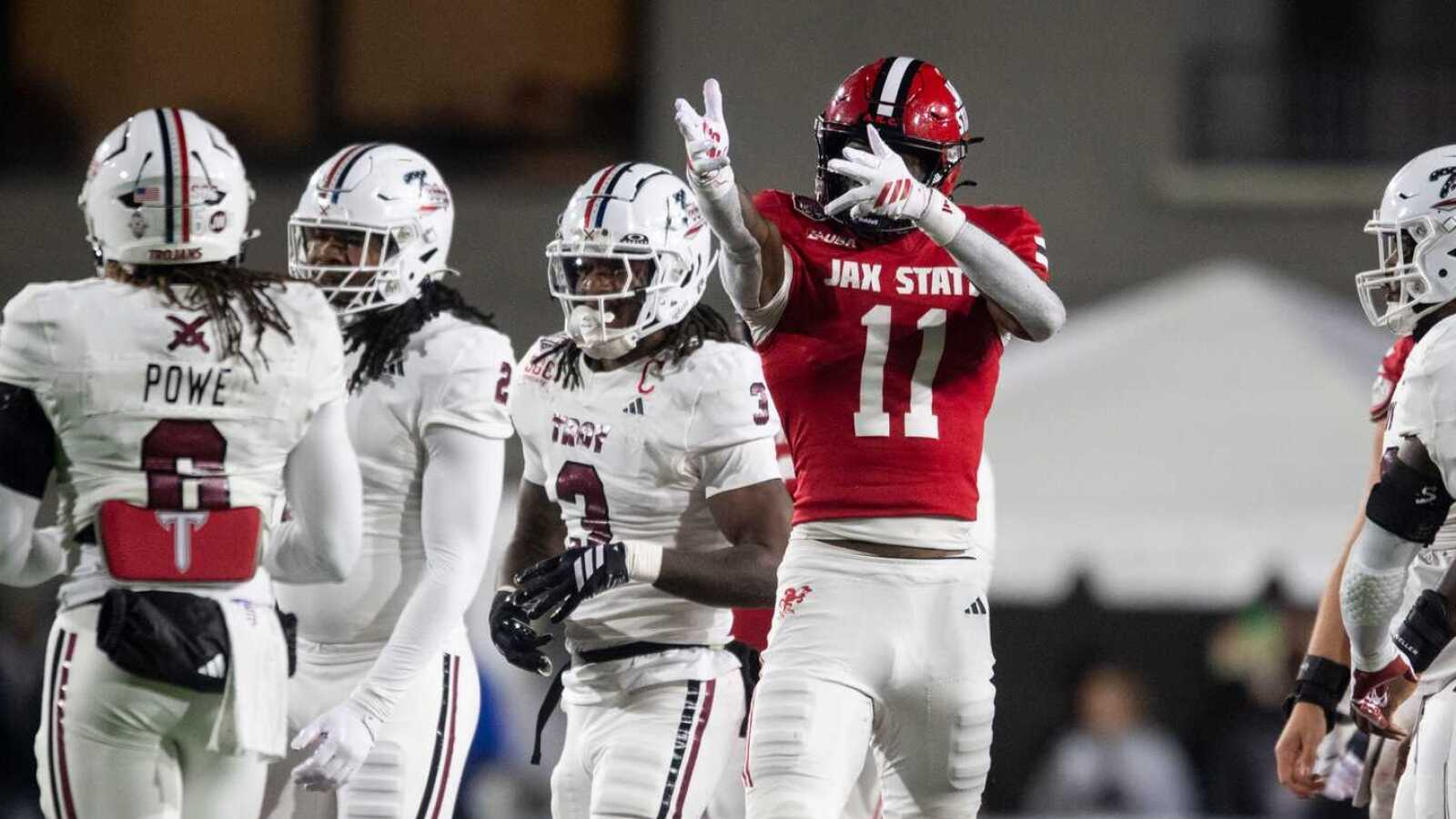 Jacksonville State fends off Troy to win Salute to Veterans Bowl