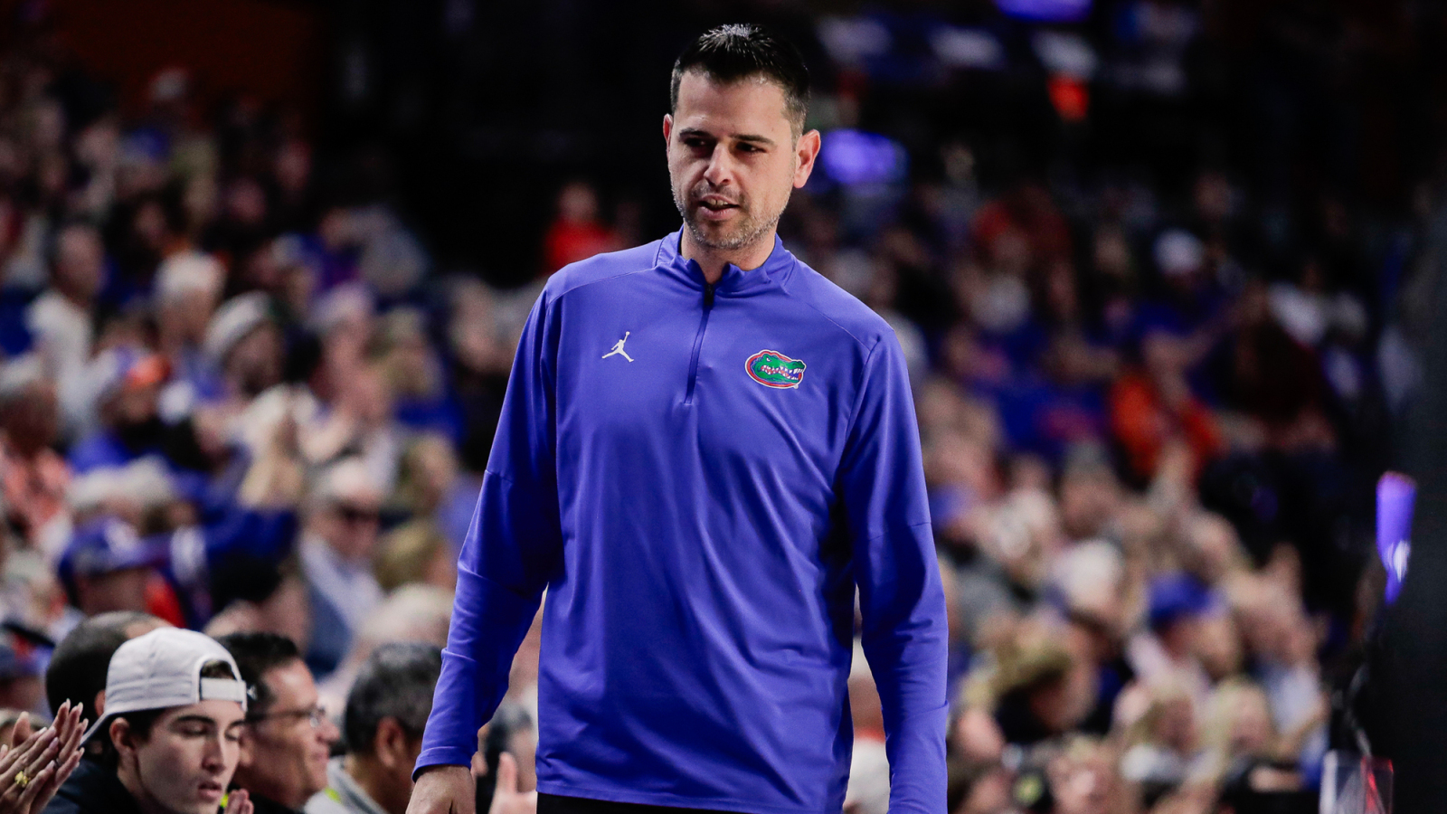 Todd Golden & John Calipari Exchange Verbal Jabs During Florida-Arkansas Game