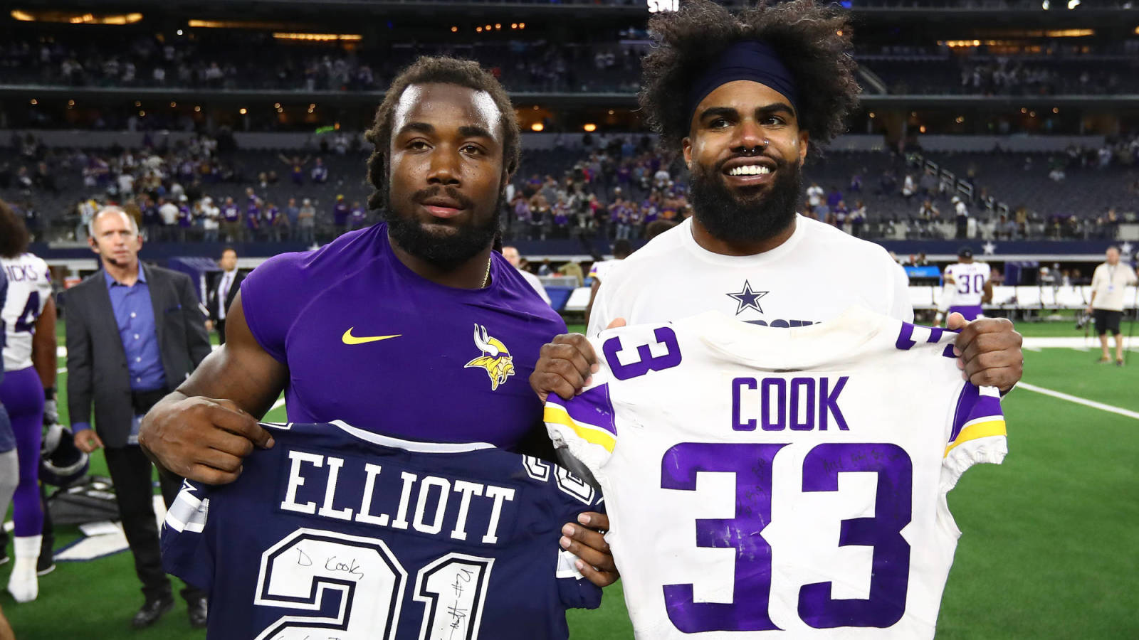 NFL jersey swap