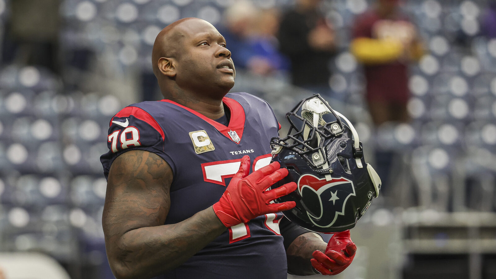 Texans lock in star tackle to record contract, finally trade disgruntled WR in busy Sunday Texans lock in star tackle to record contract, finally trade disgruntled WR in busy Sunday