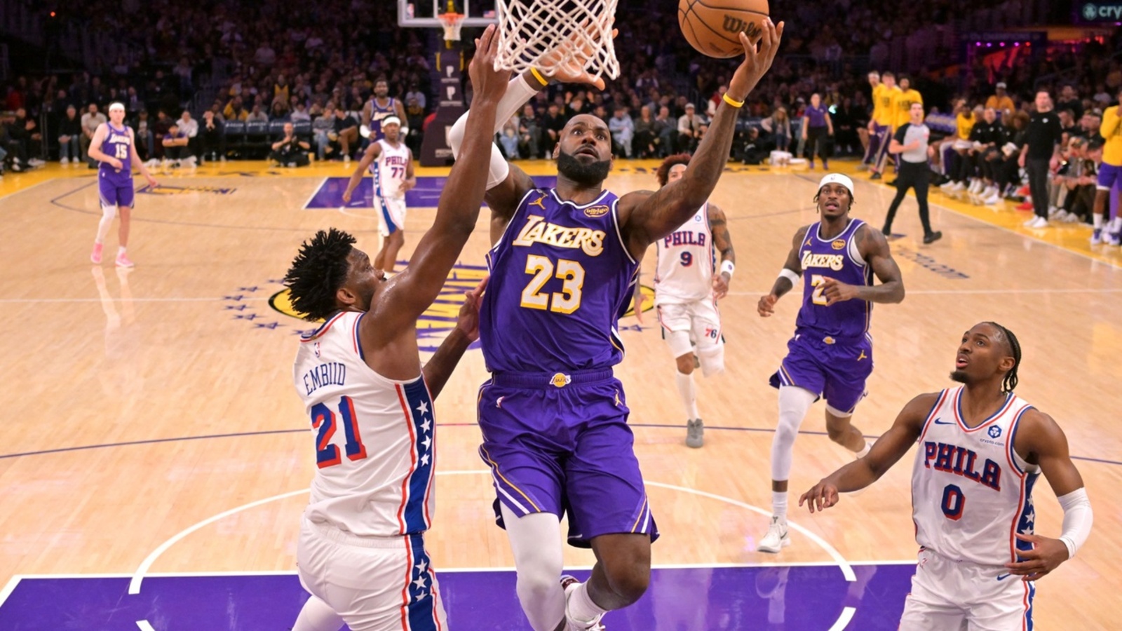 LeBron James Torches Viral Report Of Practice Clash With Joel Embiid ...