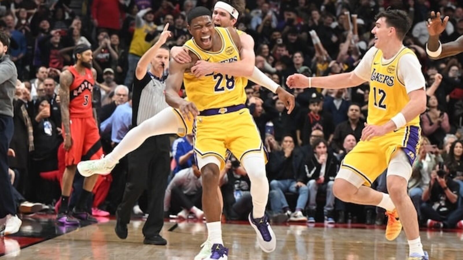 Austin Reaves Erupts Offensively, Rui Hachimura Hits Game-Winner ...