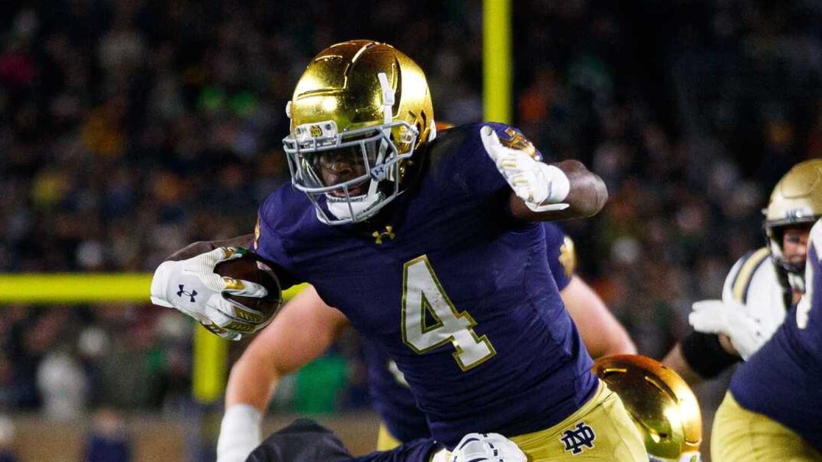 Notre Dame RB Jeremiyah Love's improbable touchdown run will be on Heisman highlight reel