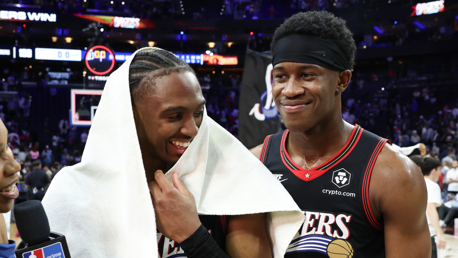 How VJ Edgecombe, Tyrese Maxey outdueled Jaylen Brown, Jayson Tatum in 76ers' upset win in Game 2