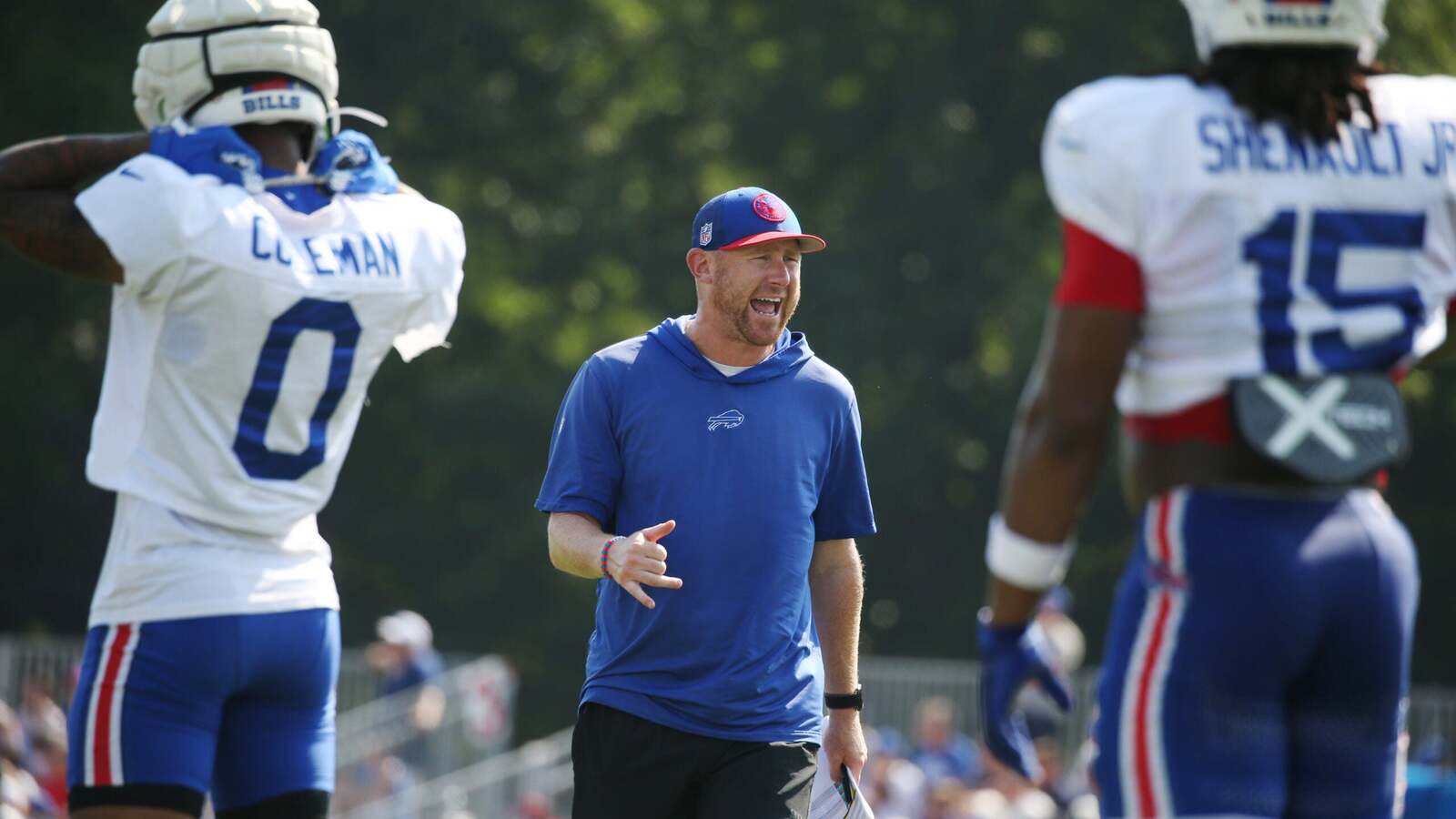 Joe Brady has flipped the Buffalo Bills' culture on its head and players are loving every bit of it so far during the offseason