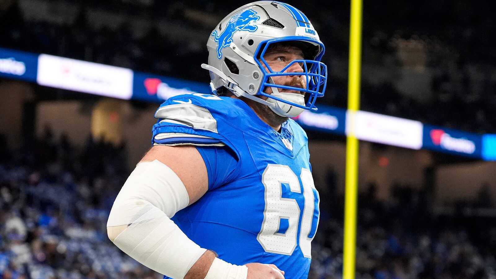 Ravens Work Out Former Lions C Graham Glasgow