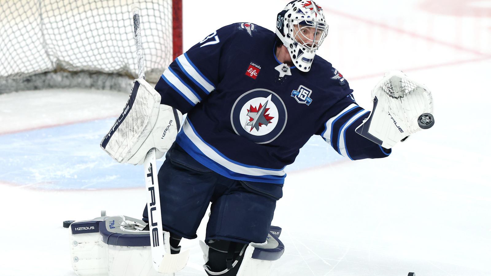 The Jets’ marketing department takes a jab at Connor Hellebuyck
