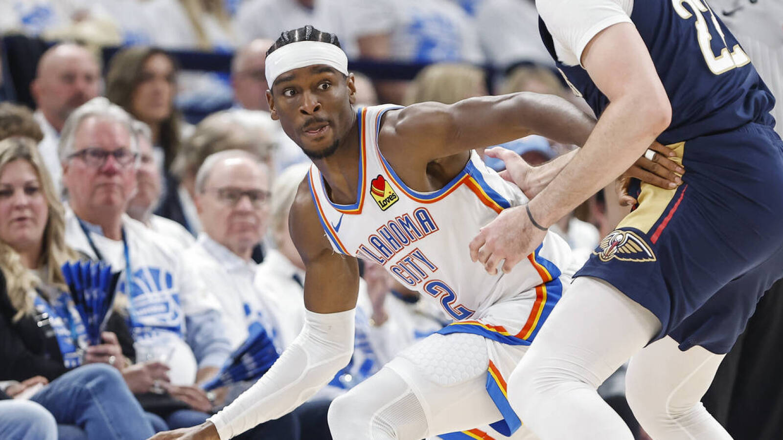 Watch: Shai Gilgeous-Alexander hits wild and-one