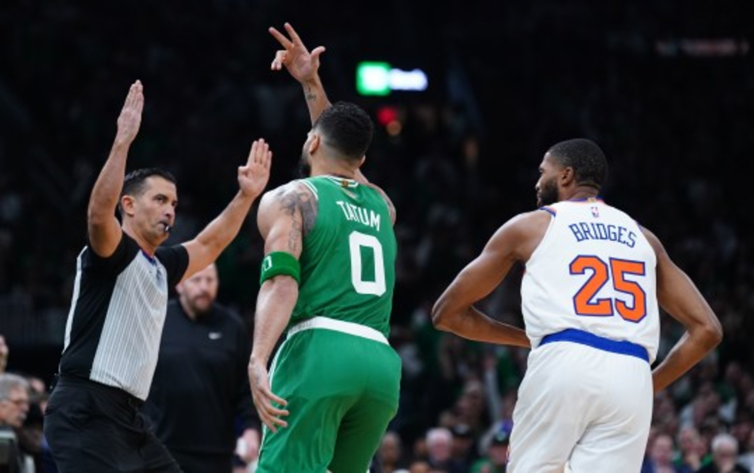 Knicks star says the ‘NBA needs to drug test them dudes’ after Celtics
