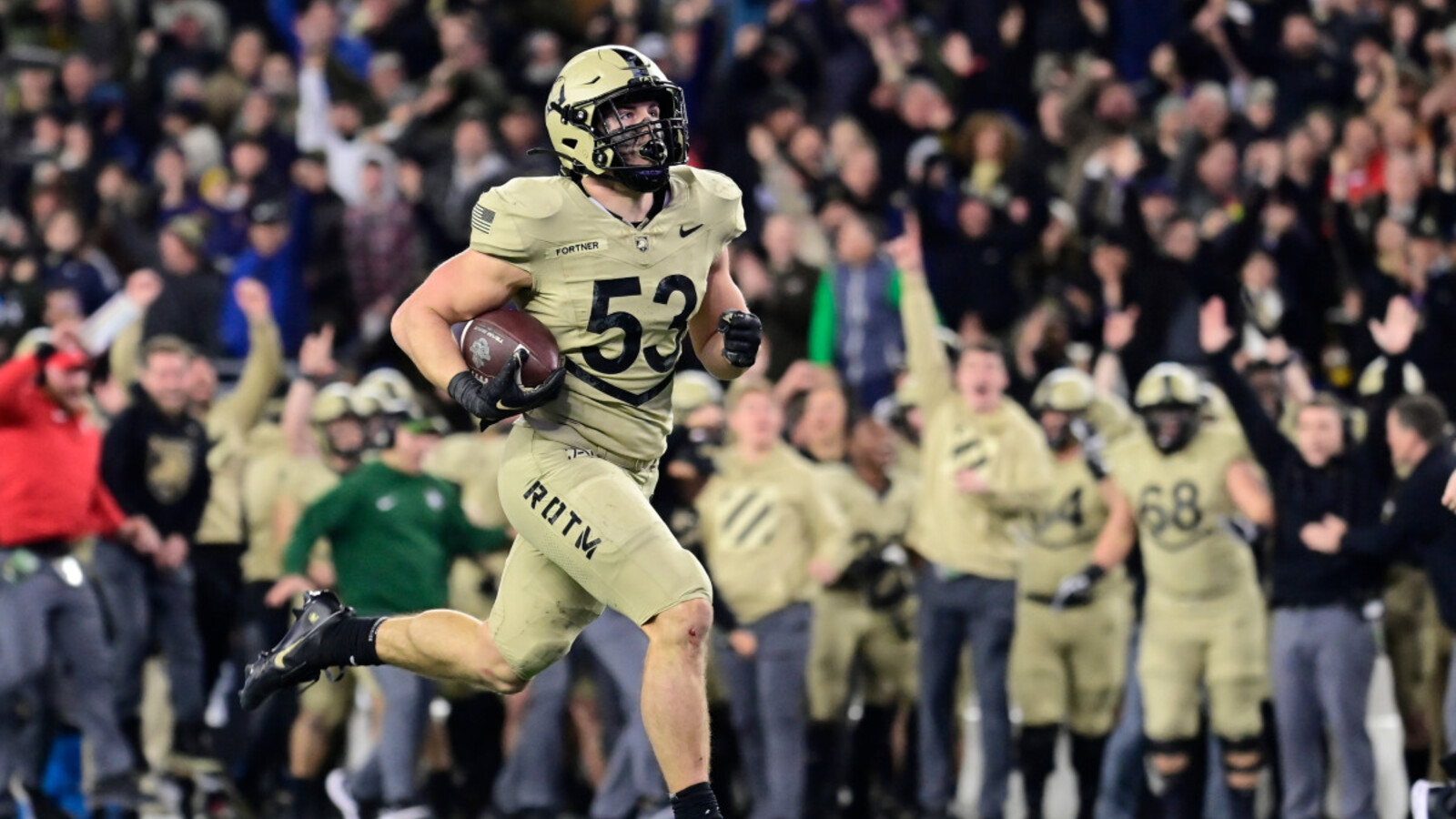 Army Football: Defensive Hero Kalib Fortner Describes His Huge Plays ...