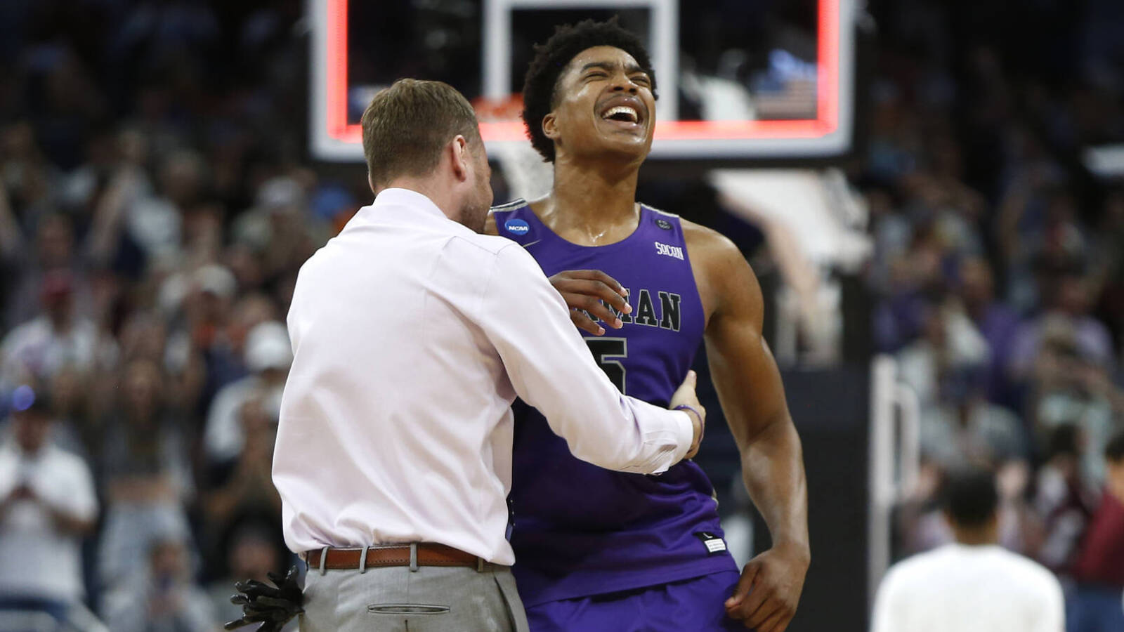 No. 13 Furman the first bracket buster of the 2023 NCAA Tournament with