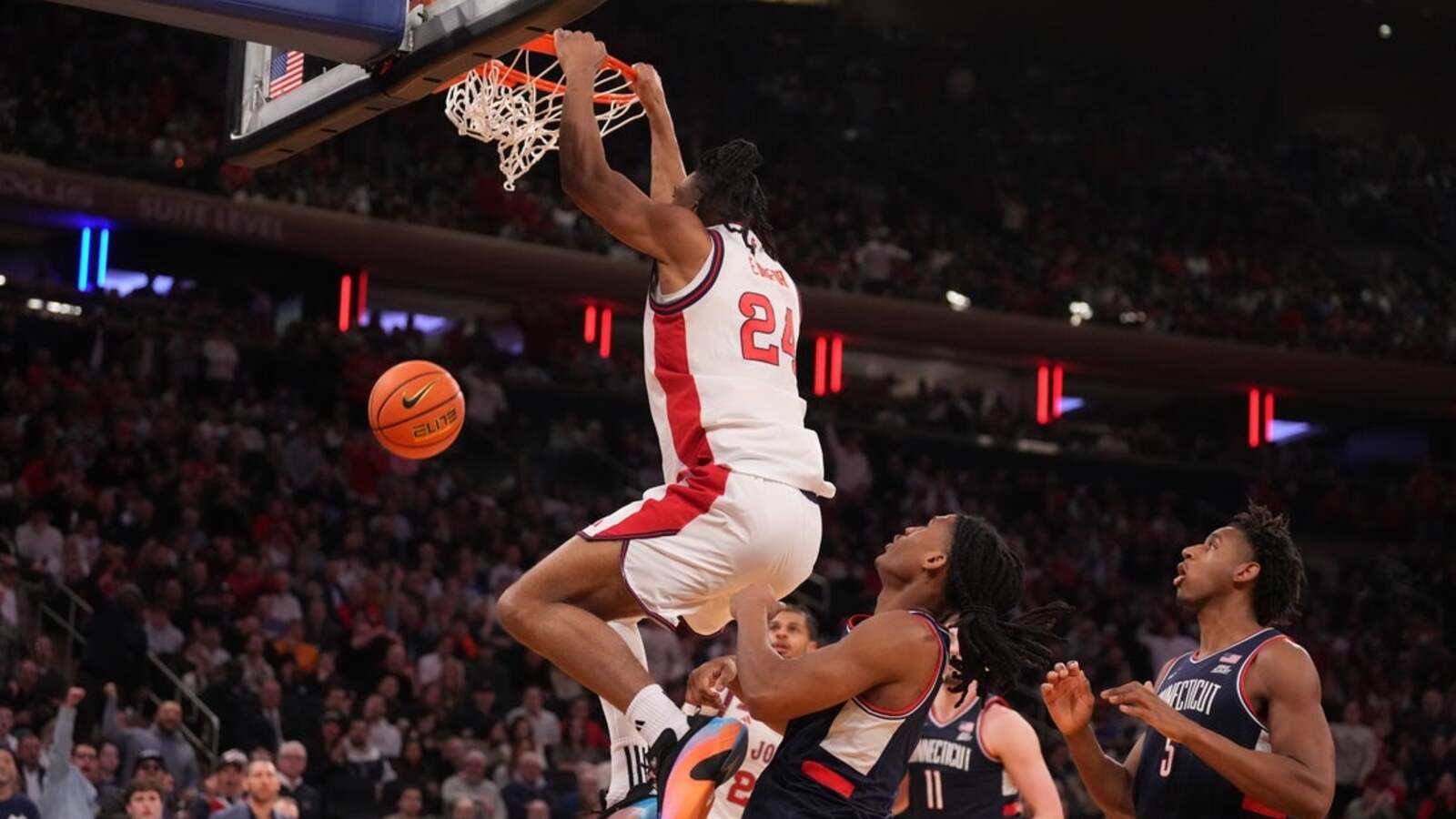 No. 13 St. John's starts fast, pounds No. 6 UConn for Big East crown ...